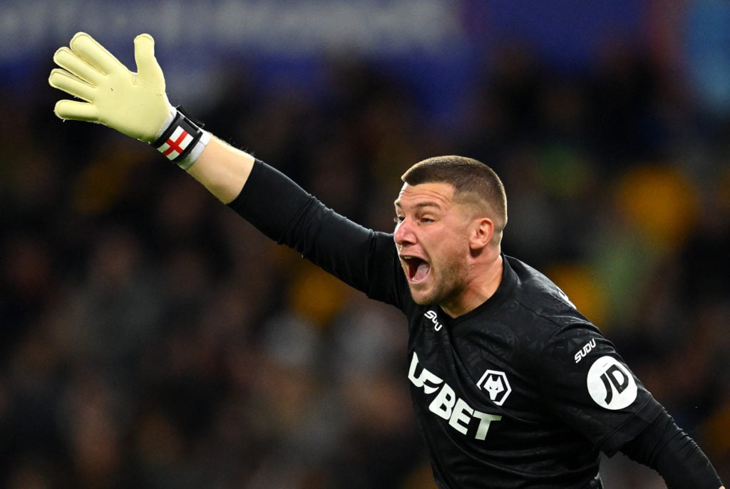 Sam Johnstone in action for Wolves
