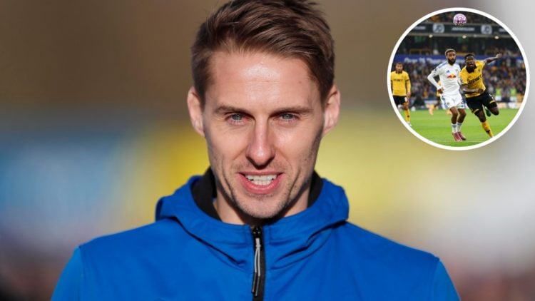 Dave Edwards- with Marshall Munetsi battling for possestion