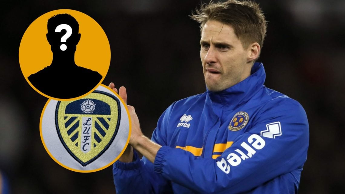 Main: Dave Edwards of Shrewsbury Town during the FA Cup Fourth Round Replay match between Wolverhampton Wanderers and Shrewsbury Town Overlay: Leed...