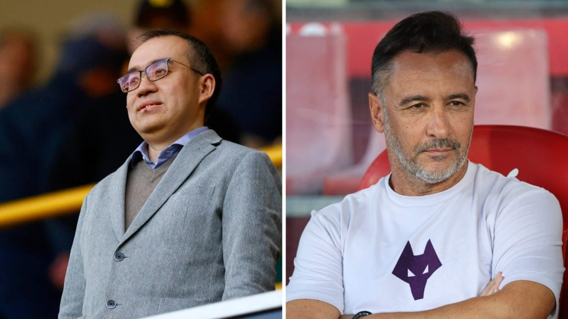 Jeff Shi and Vitor Pereira at Wolves