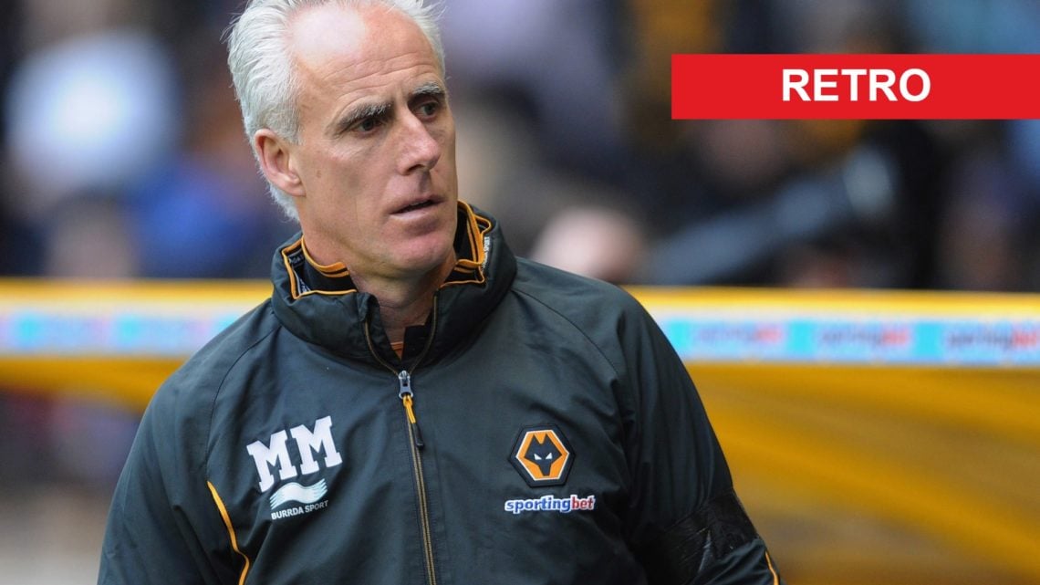 Main: Mick McCarthy on the sideline as Wolves manager Label: Retro
