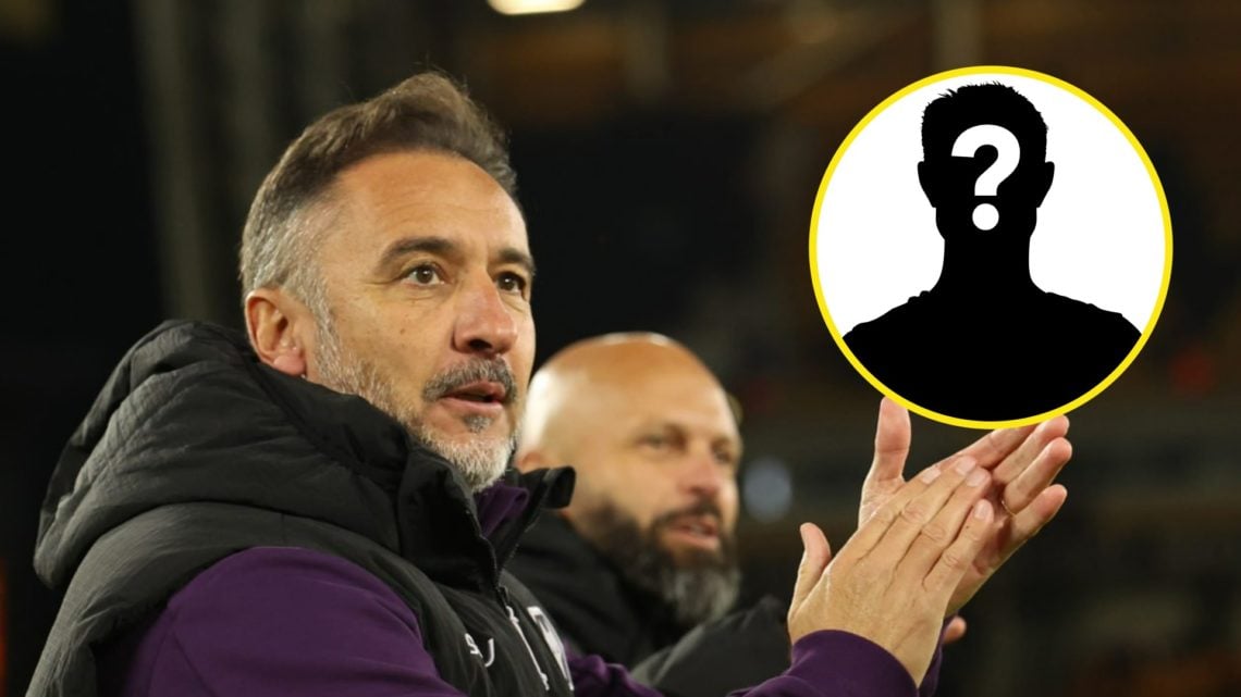 Wolves manager Vitor Pereira claps fans (left), mystery player (inset)