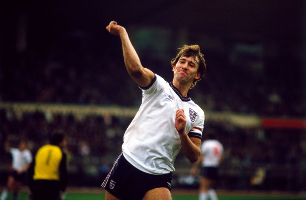 Bryan Robson Celebrates 1984