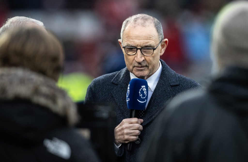 Martin O'Neill, on media duties