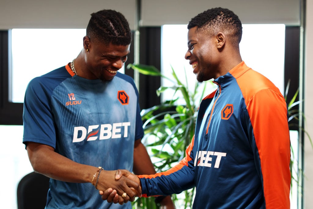 Marshall Munetsi and Emmanuel Agbadou First Day at Wolverhampton Wanderers