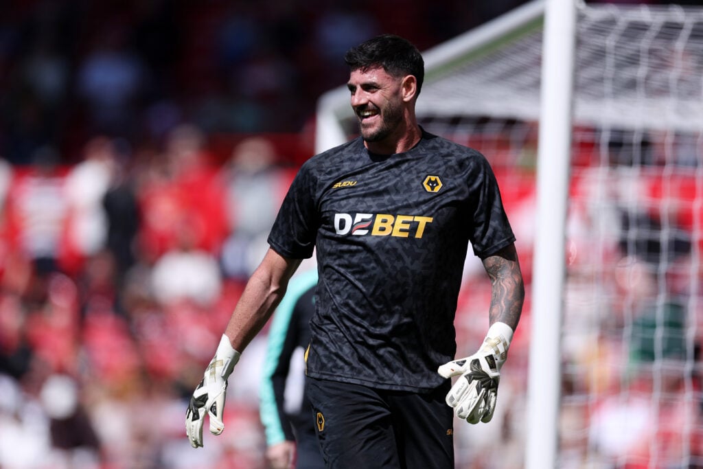 Tom King playing for Wolves.