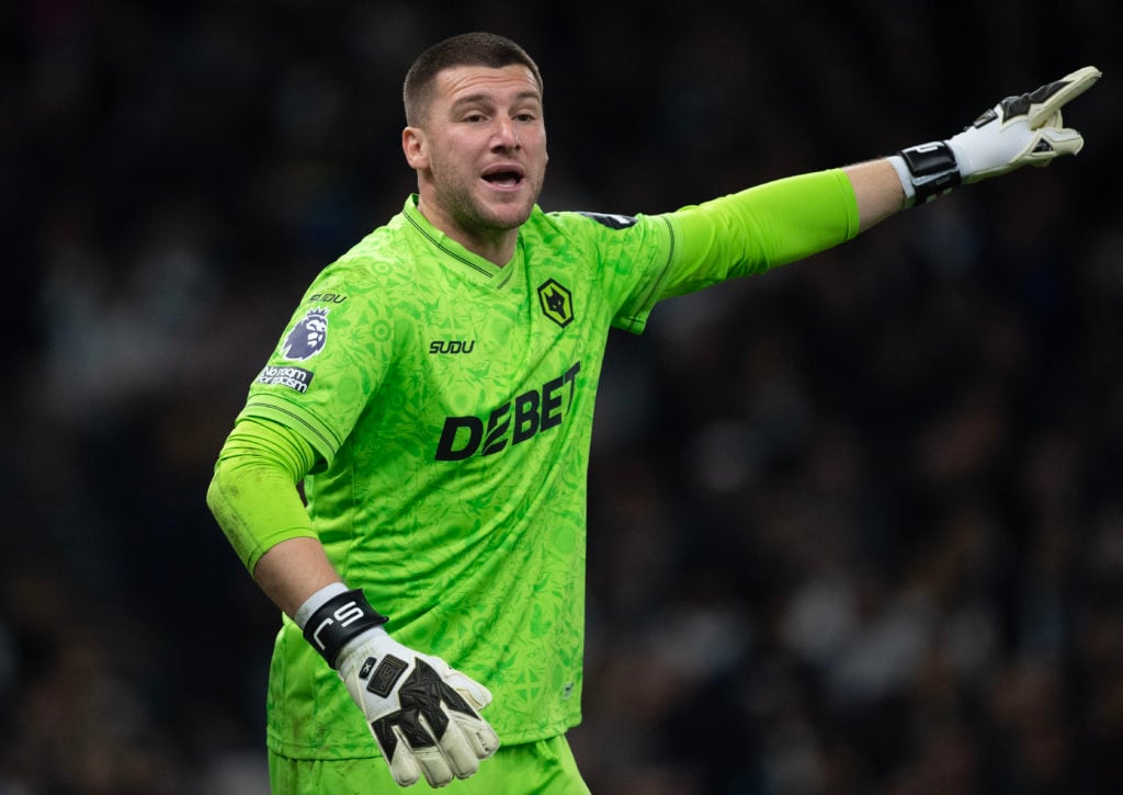 Sam Johnstone in action for Wolves