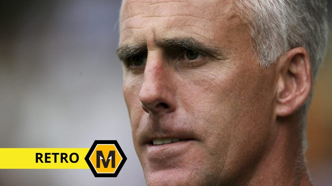 Main: Wolves manager Mick McCarthy watches from the sidelines prior to the Pre-season friendly match between Wolverhampton Wanderers and Aston Vill...