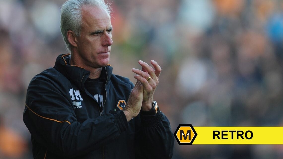Mick McCarthy on the touchline as Wolves manager