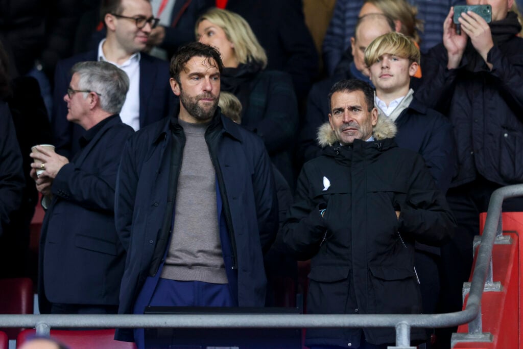 Rickie Lambert in the crown at St Mary's watching Southampton in action