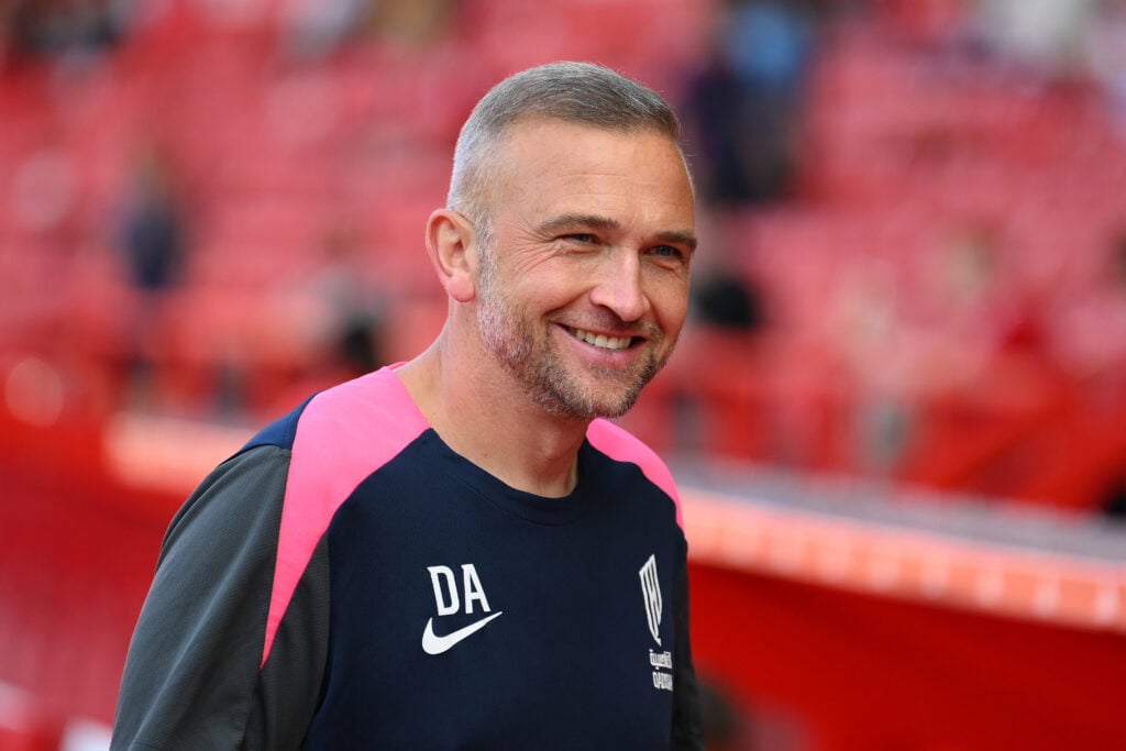 Danny Alcock working for Al Qadsiah