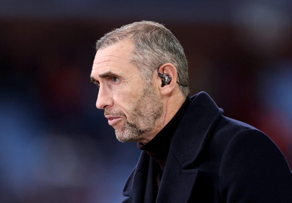 Martin Keown working as a pundit
