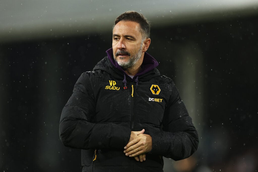 Vitor Pereira, Manager of Wolverhampton Wanderers, looks on after the team's defeat in the Premier League match between Fulham and Wolverhampton Wanderers