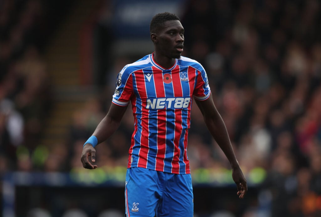 Ismaila Sarr in action for Crystal Palace