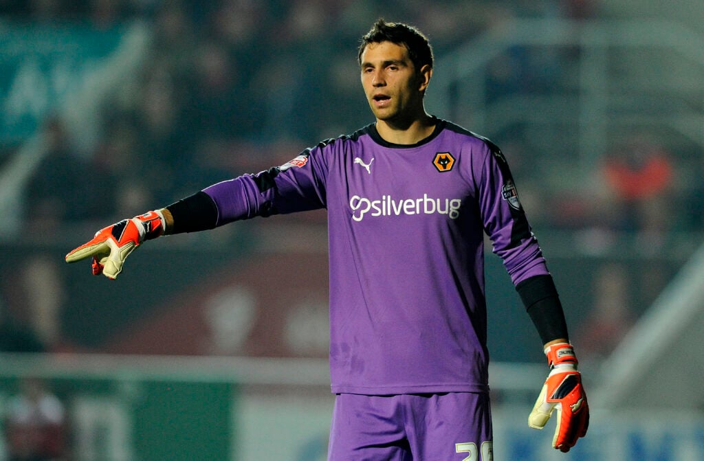 Emiliano Martinez in goal for Wolves