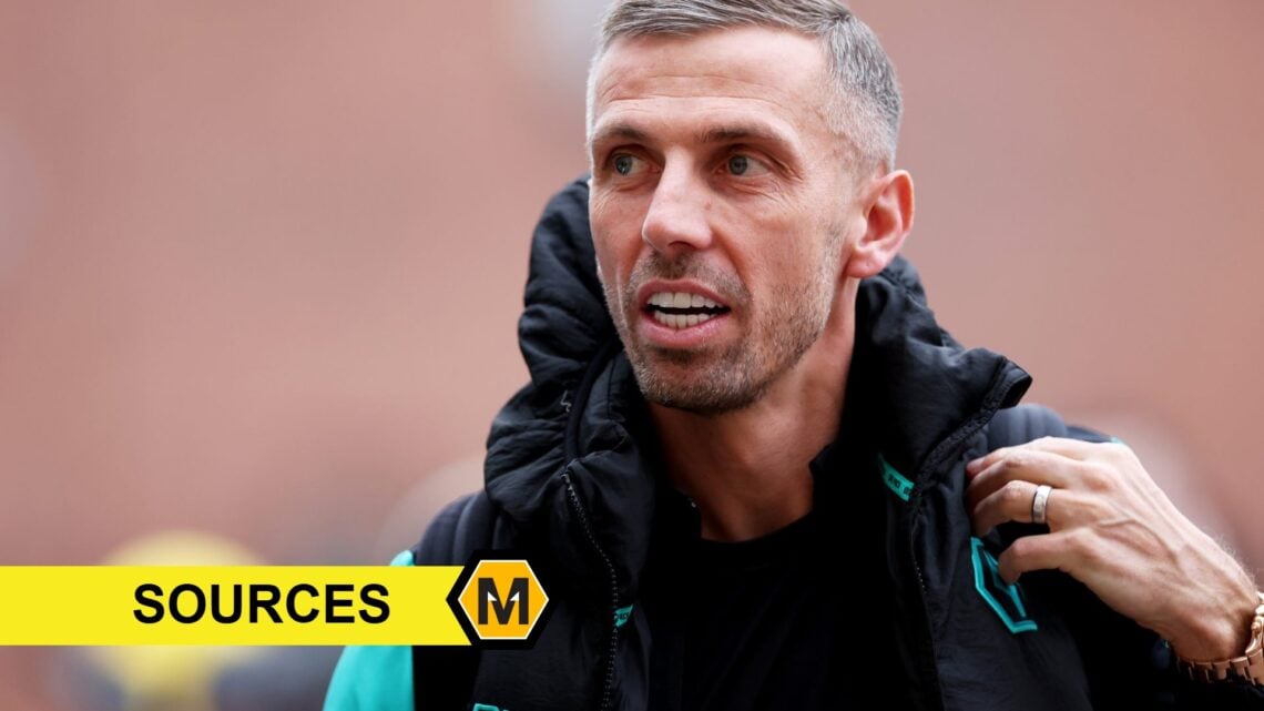 Gary O'Neil managing Wolves