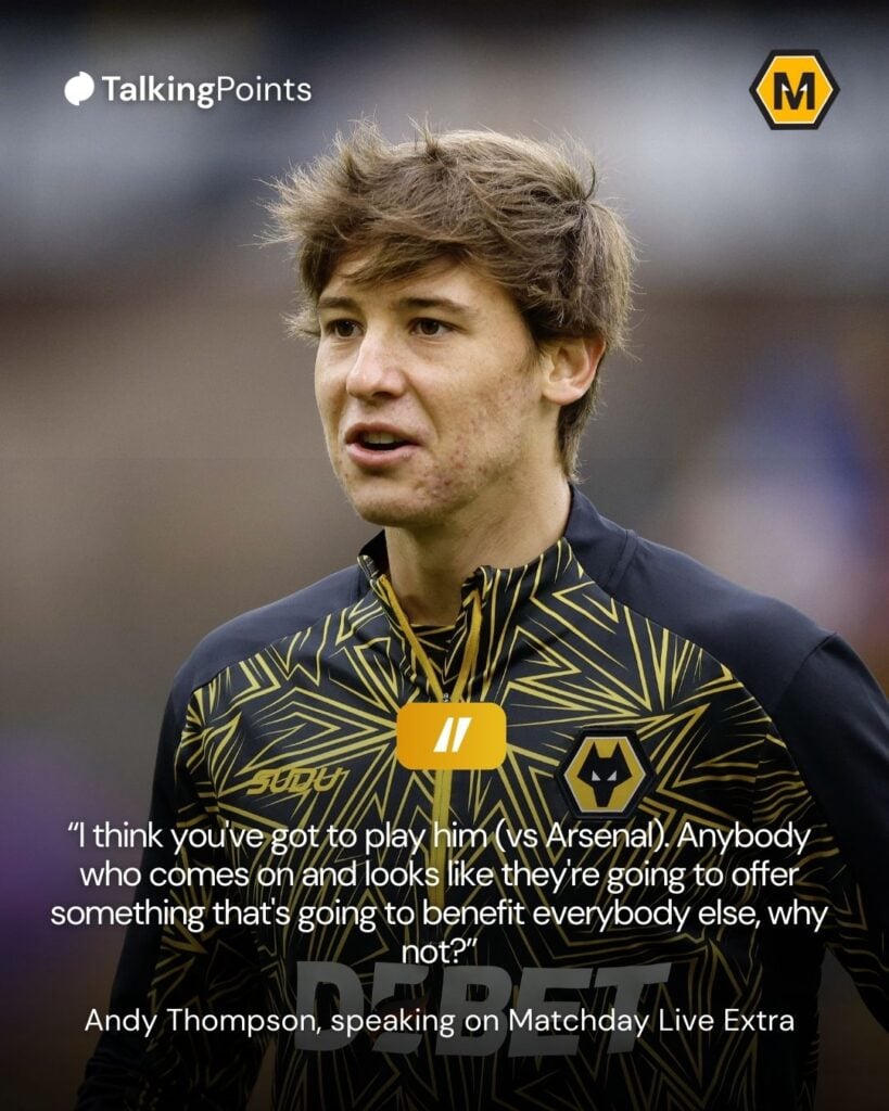 A custom graphic showing a quote from Andy Thompson about Fer Lopez