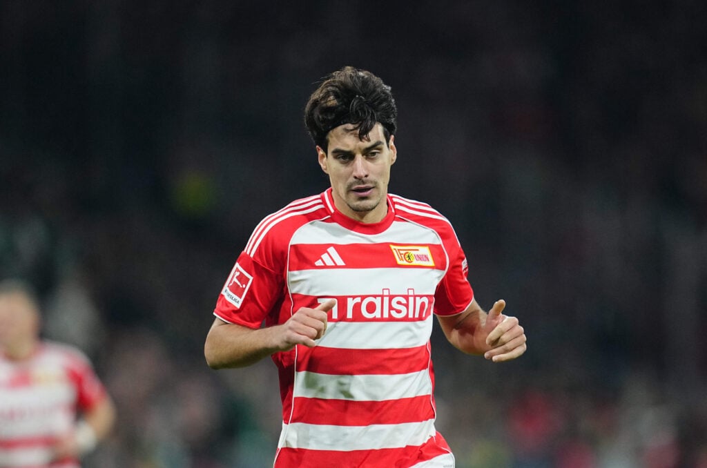 Diogo Leite playing for Union Berlin.