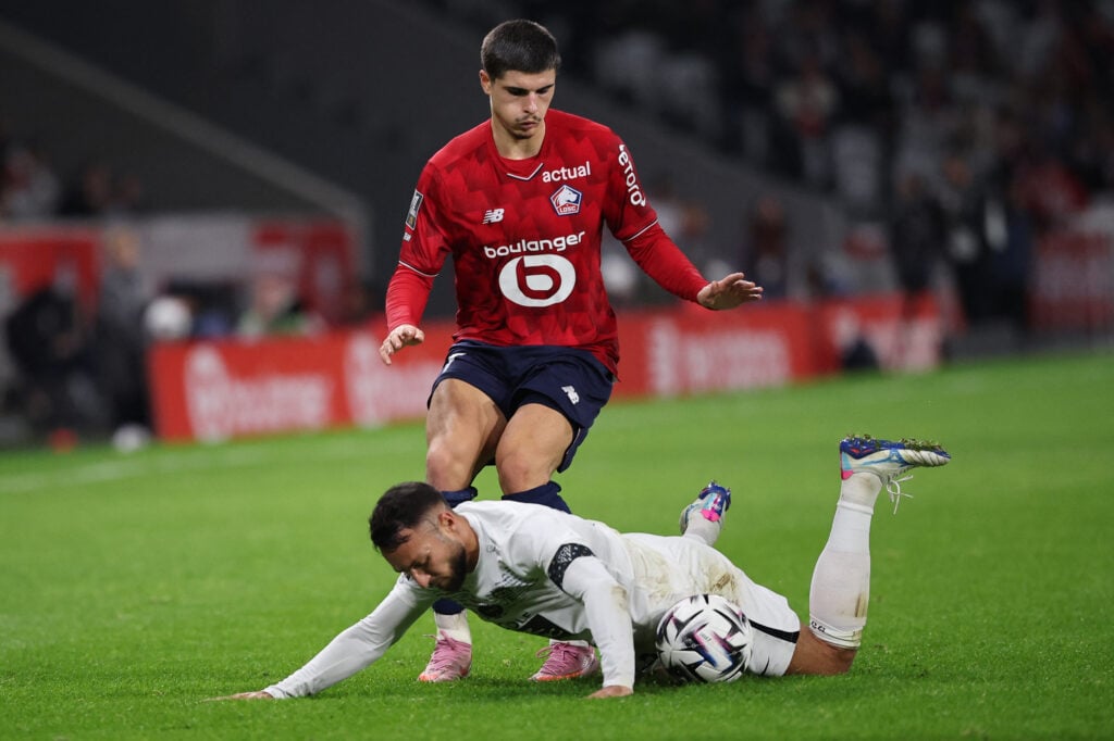 Matias Fernandez-Pardo in action for Lille