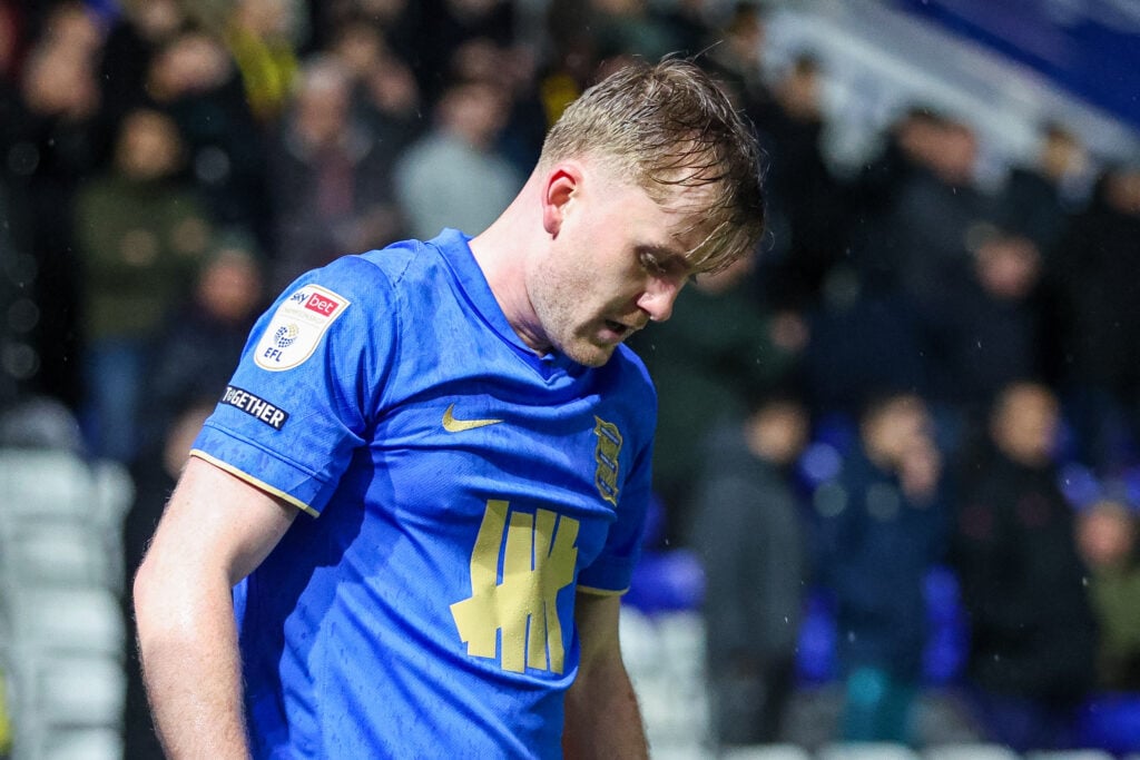 Tommy Doyle in action for Birmingham City