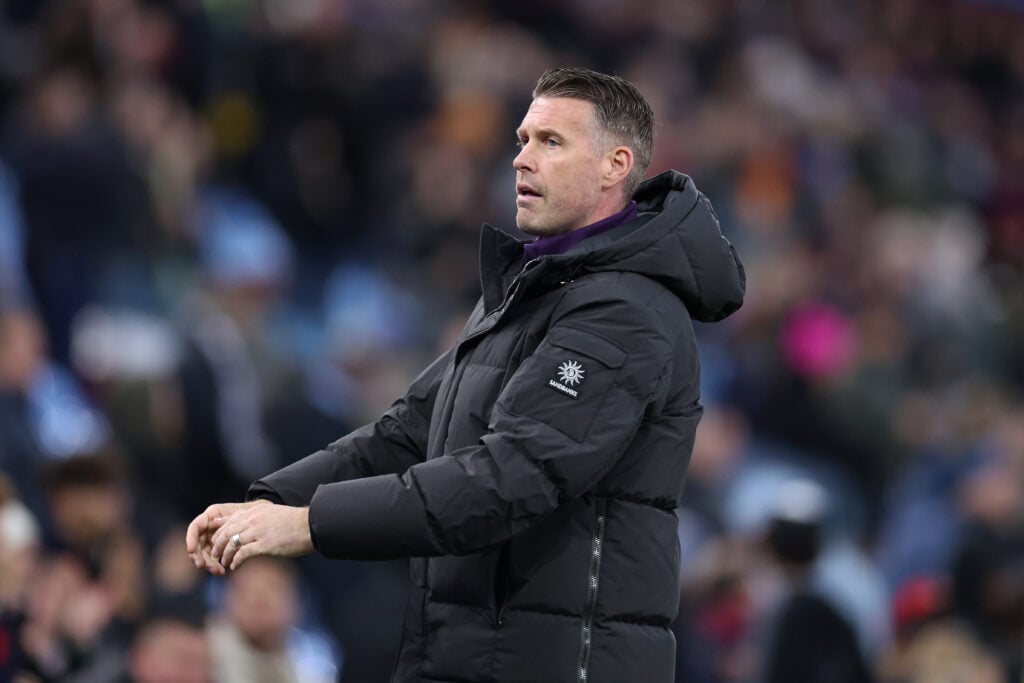 Rob Edwards managing Wolves.