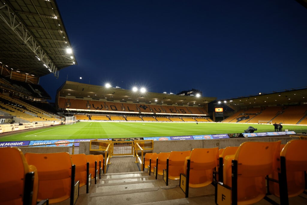 A general view of Molineux.