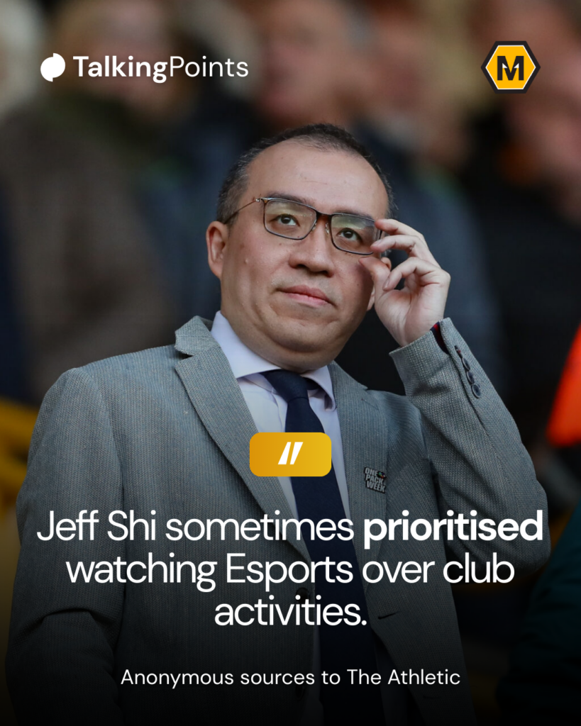 Jeff Shi prioritised Esports over club activities