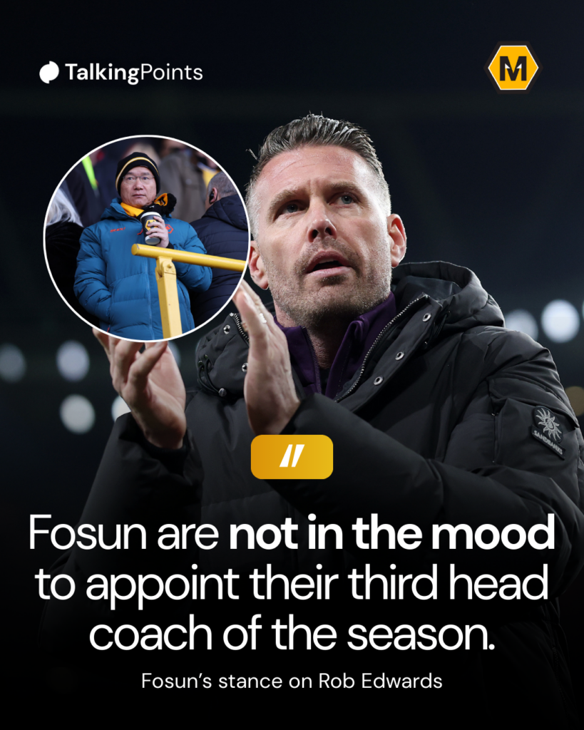 Fosun on Rob Edwards