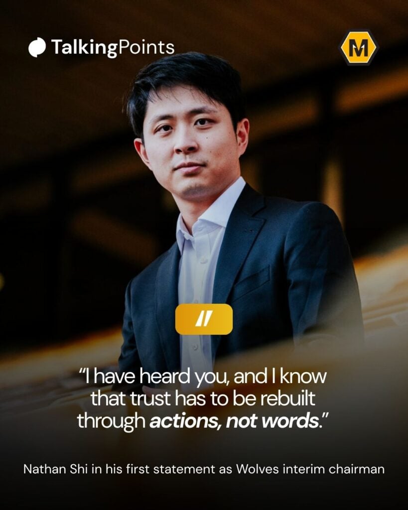 A custom image of a quote from Nathan Shi.