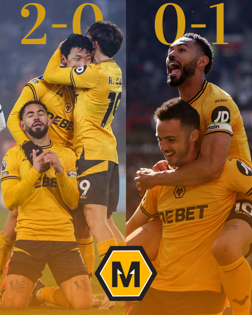 Wolves' results against Manchester United in the 2024/2025 season