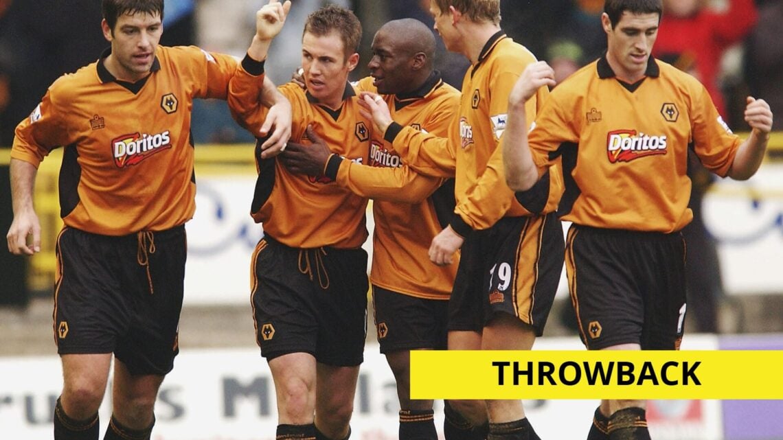 Main: Kenny Miller celebrates scoring against Manchester United in 2003/2004