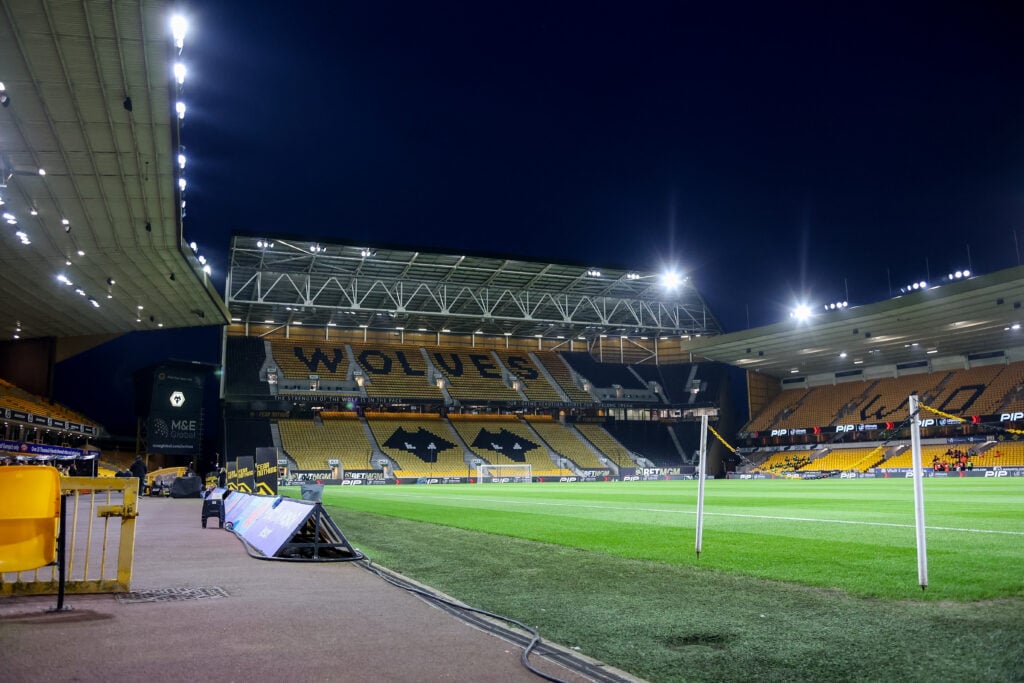 A general view of Molineux.