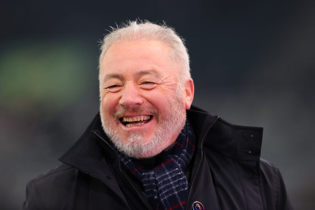 Ally McCoist smiling.