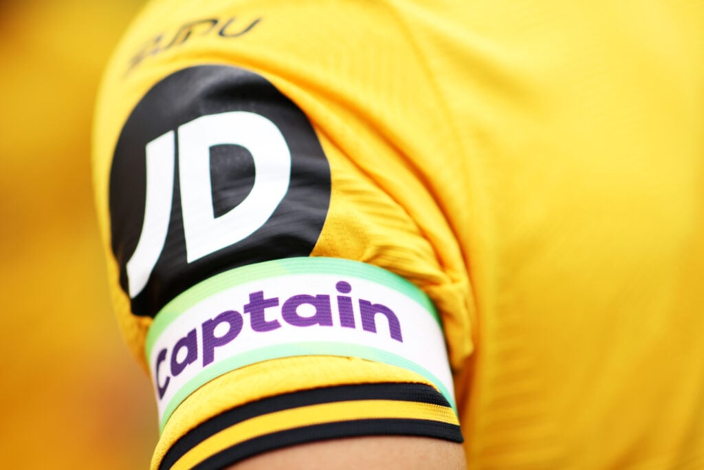 The Wolves captain's armband.
