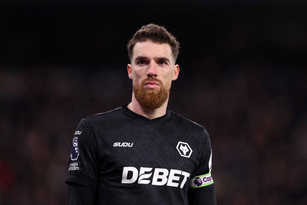 Jose Sa playing for Wolves.