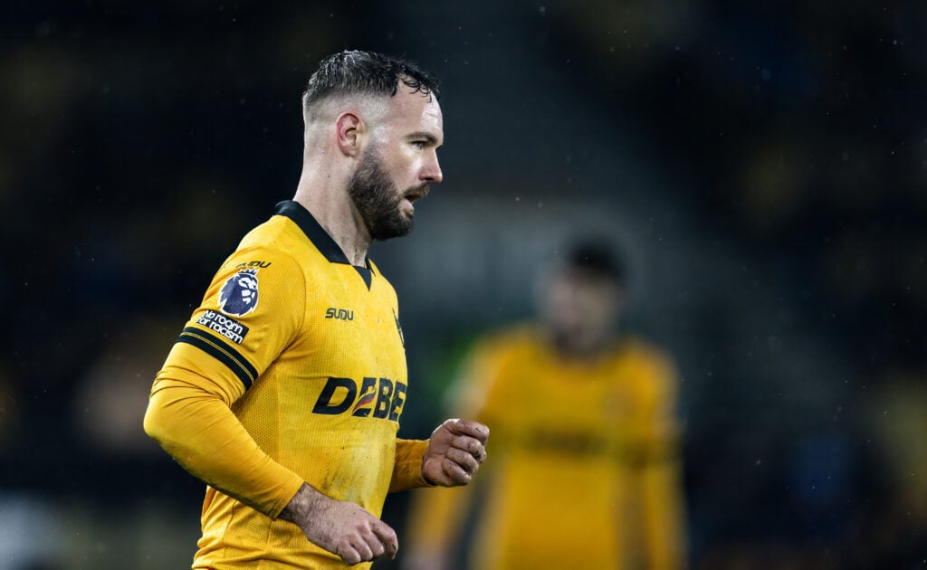 Adam Armstrong playing for Wolves.