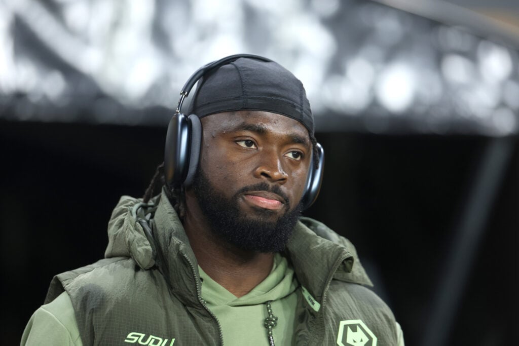 Tolu Arokodare ahead of playing for Wolves.