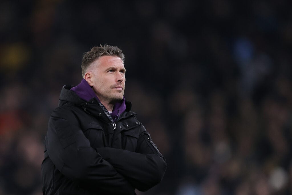 Rob Edwards managing Wolves.