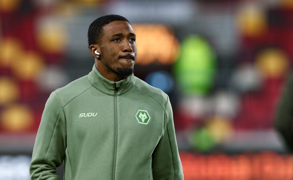 Jackson Tchatchoua ahead of playing for Wolves.