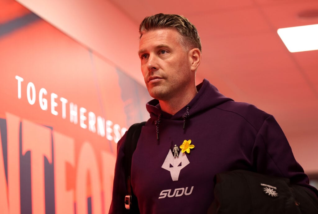 Rob Edwards ahead of managing Wolves.