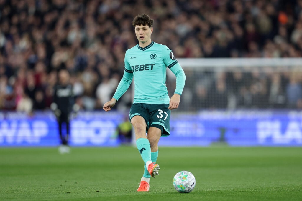 Ladislav Krejci on the ball for Wolves.