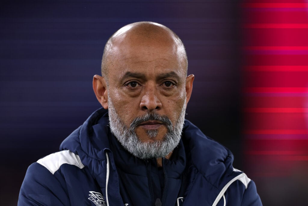 Nuno Espirito Santo managing West Ham United.