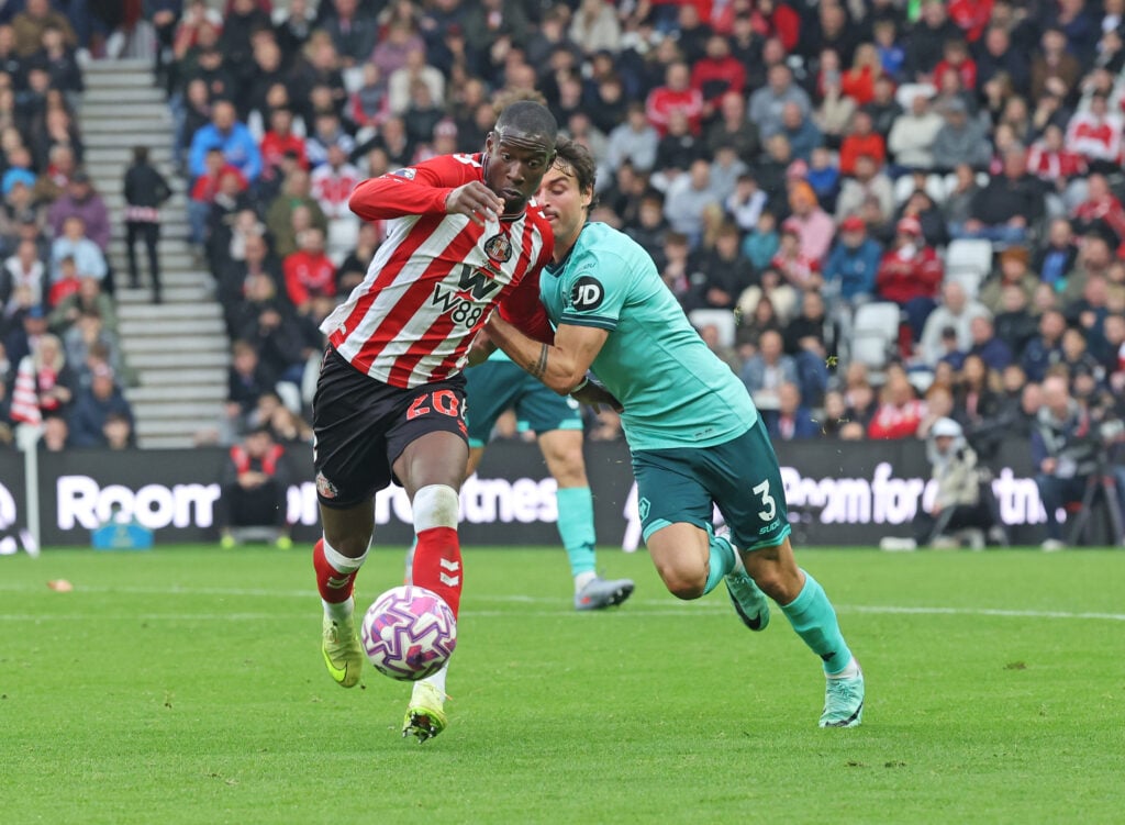 Wolves playing against Sunderland.