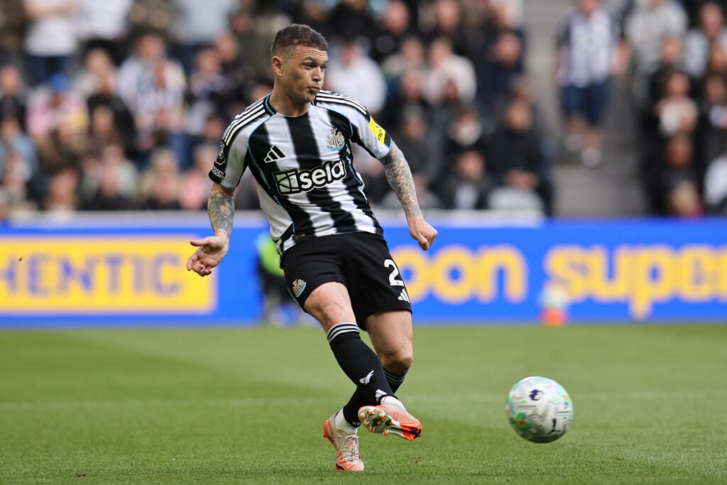 Kieran Trippier playing for Newcastle United.