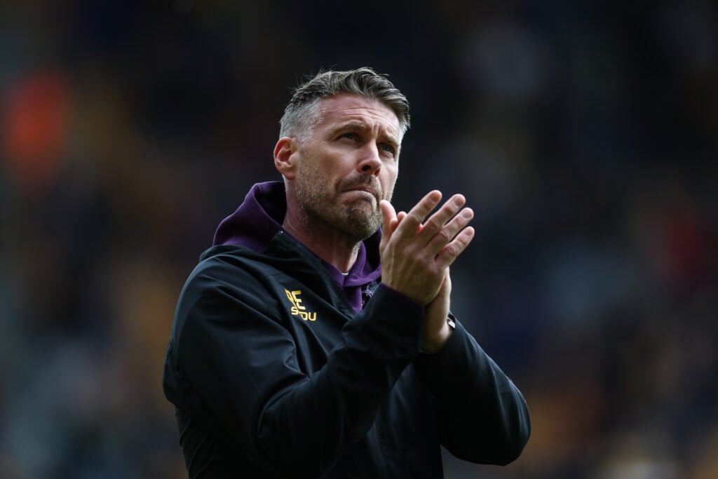 Rob Edwards managing Wolves.